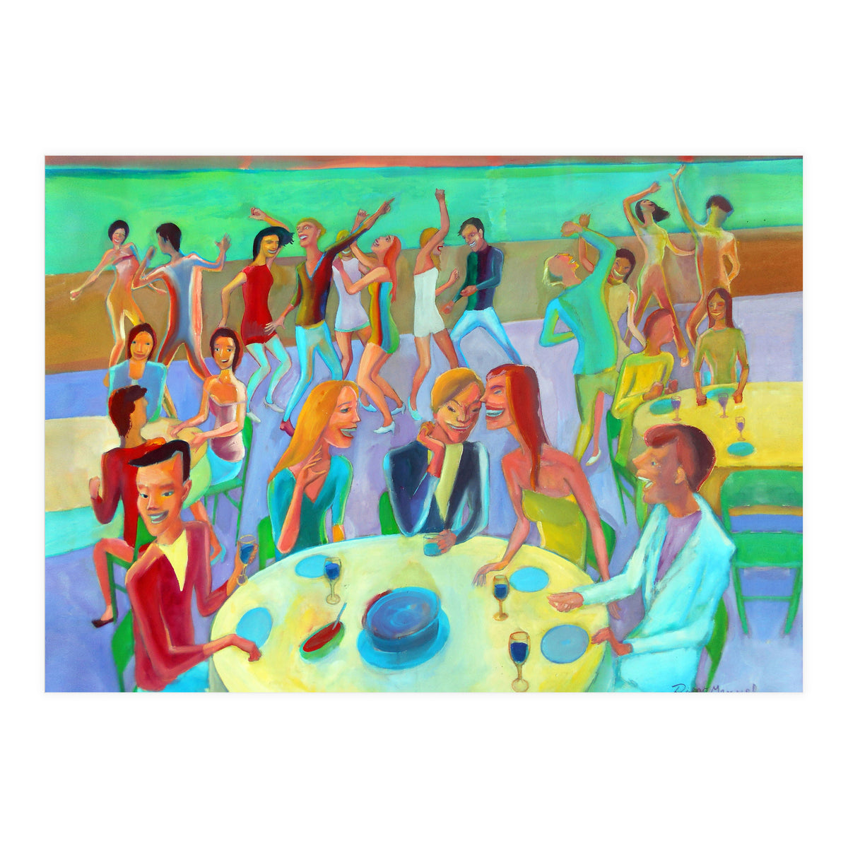 Baile En El Crucero  (Print Only)