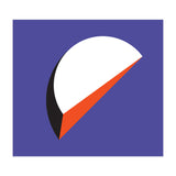 Geometric Shapes No. 37 - orange & purple (Print Only) thumbnail