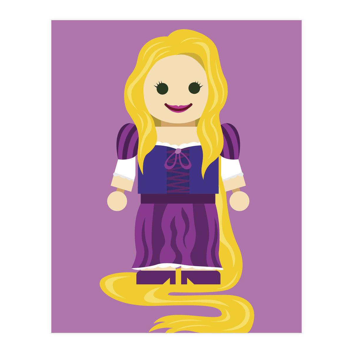 Rapunzel Toy (Print Only)