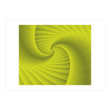 Spiral Fractal Green Art (Print Only) thumbnail