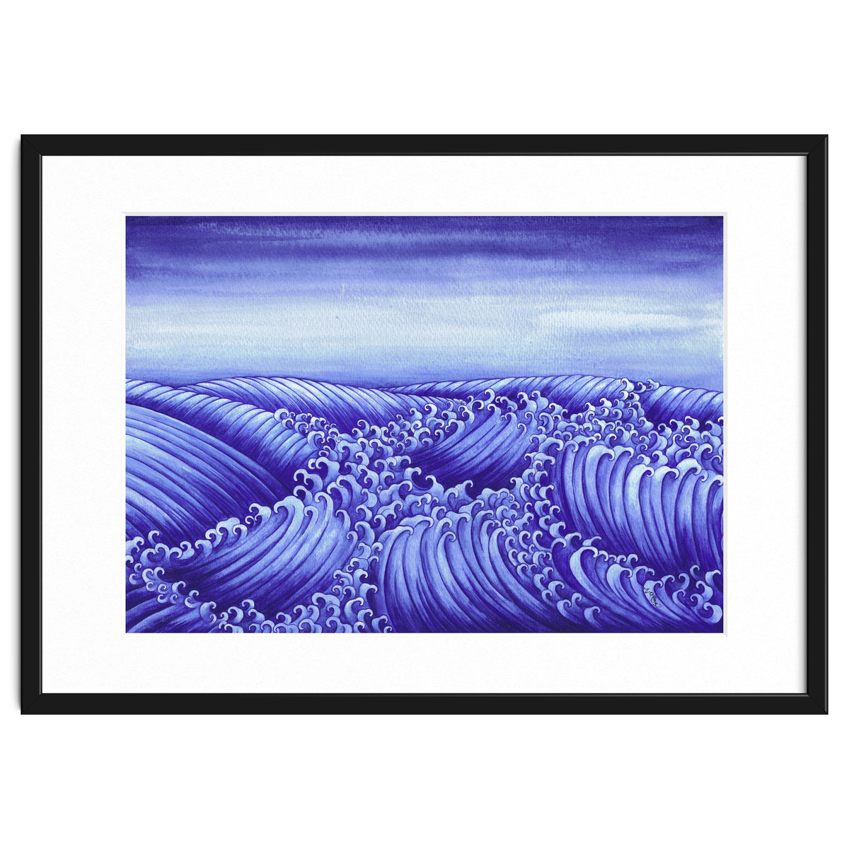 Turbulent Water Triptych part 2