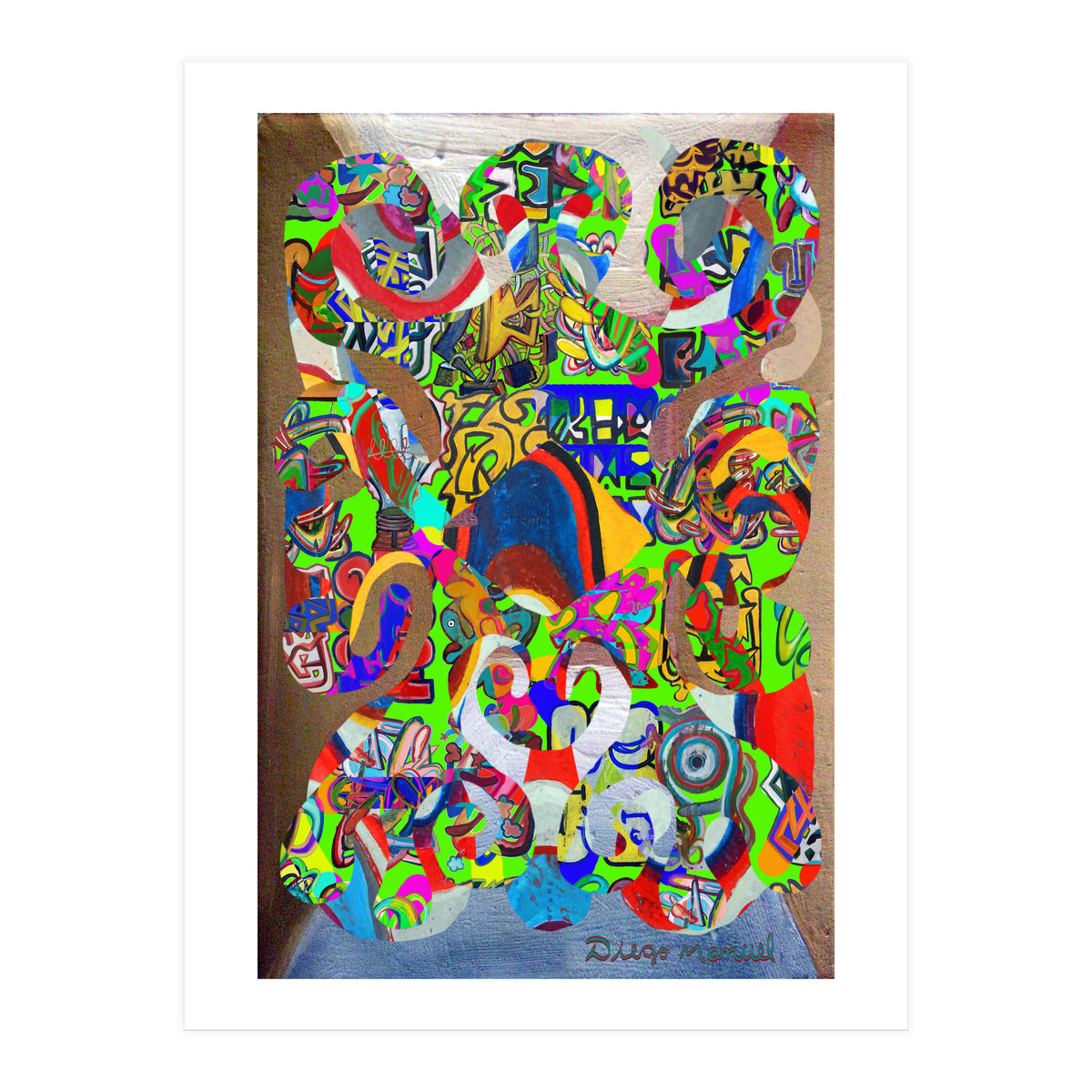 Pop Abstract 2023 A 21 (Print Only)