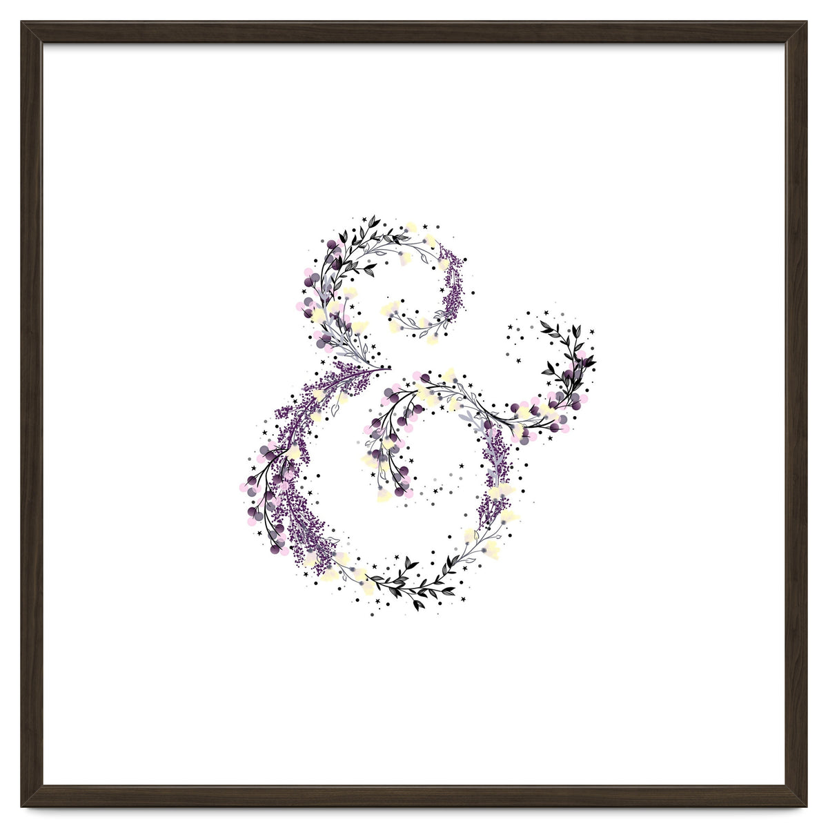 Floral Ampersand