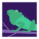 Kids Room Iguana (Print Only) thumbnail