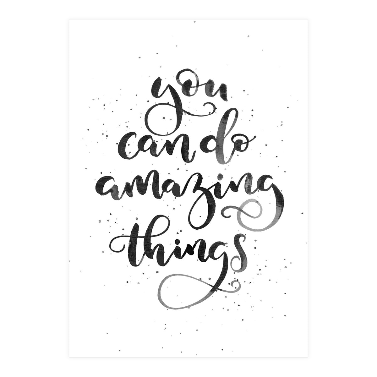 You Can Do Amazing Things (Print Only)