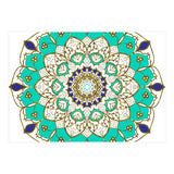 Blue and Gold Mandala (Print Only) thumbnail