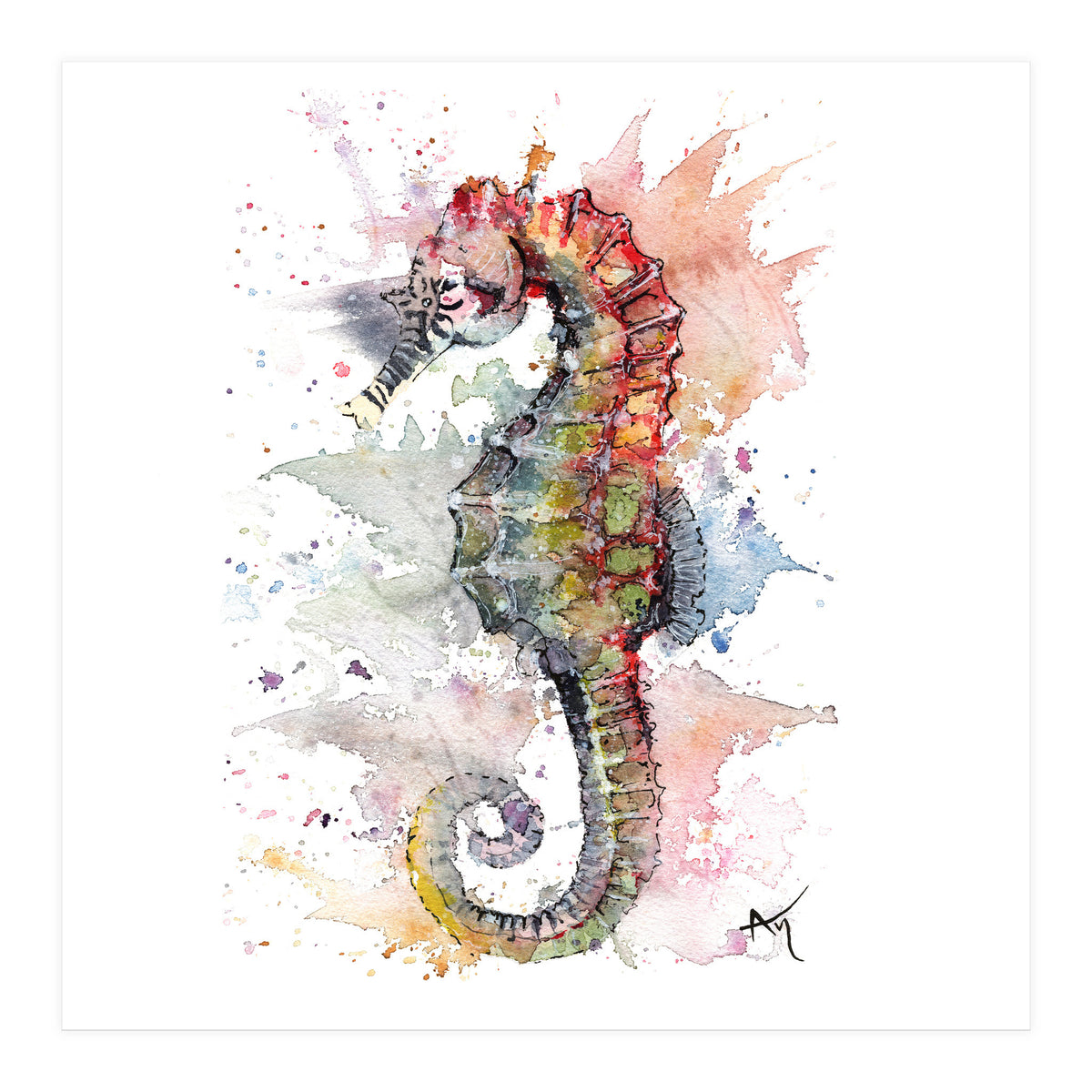 Seahorse - Wildlife Collection (Print Only)