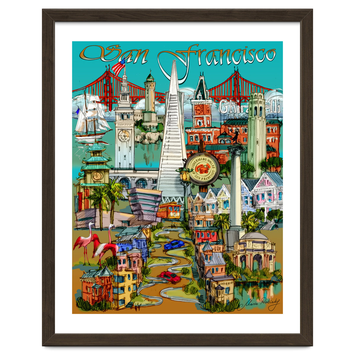 San Francisco Illustration