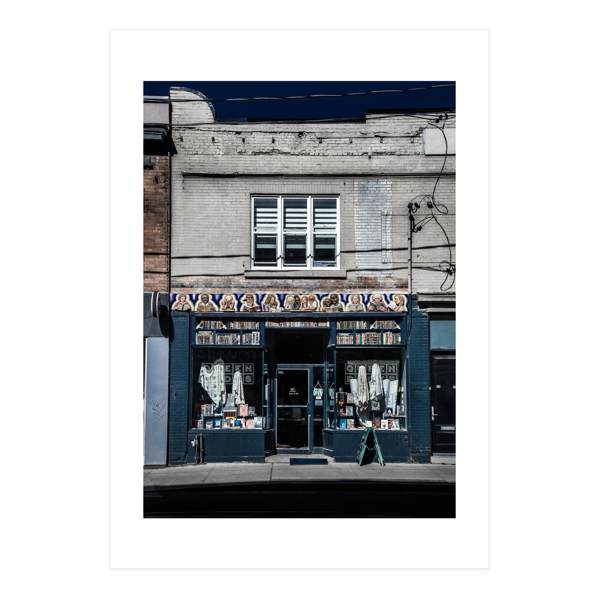 No 914 Queen St E Toronto Canada 2 Color Version (Print Only)