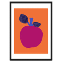 Fuchsia Apple Art