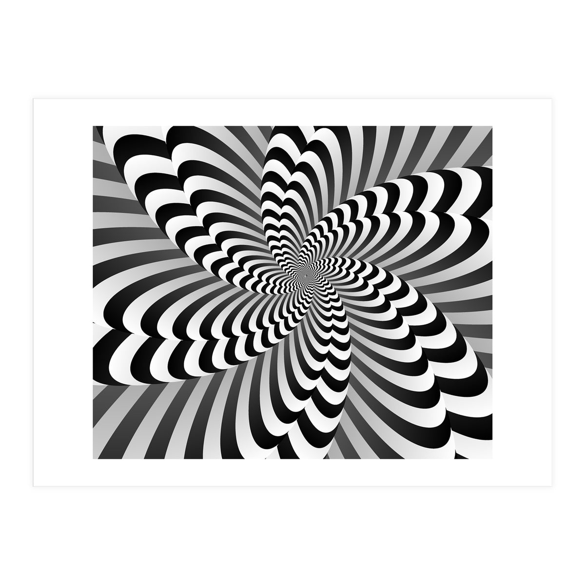Abstract Optical Illusion  (Print Only)