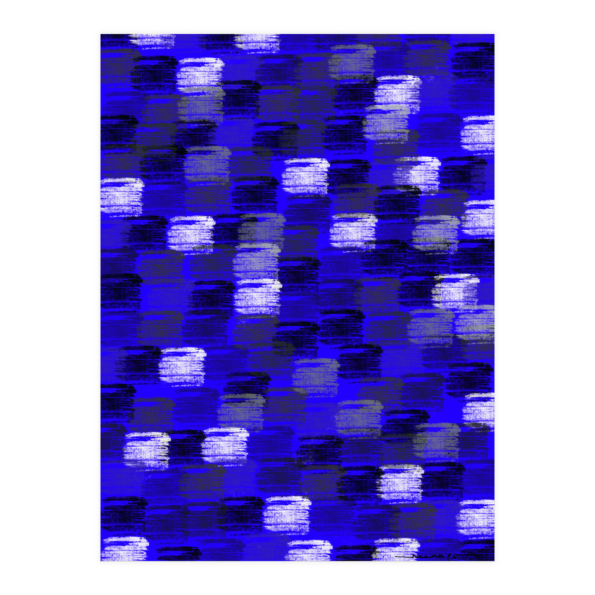 Blue Rush (Print Only)