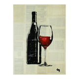 Red Wine . (Print Only) thumbnail