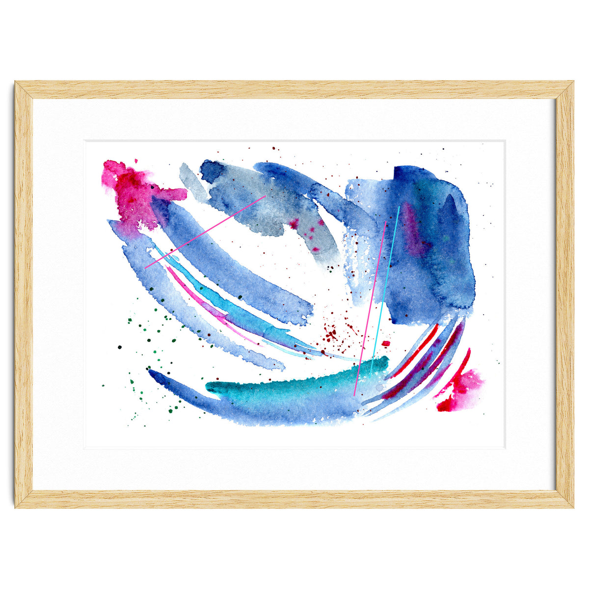 Happiness vibes || watercolor