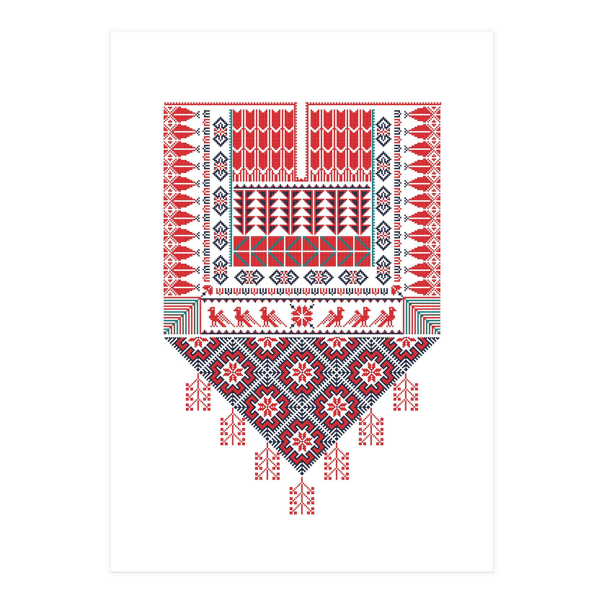 Tatreez Ornament 24 (Print Only)