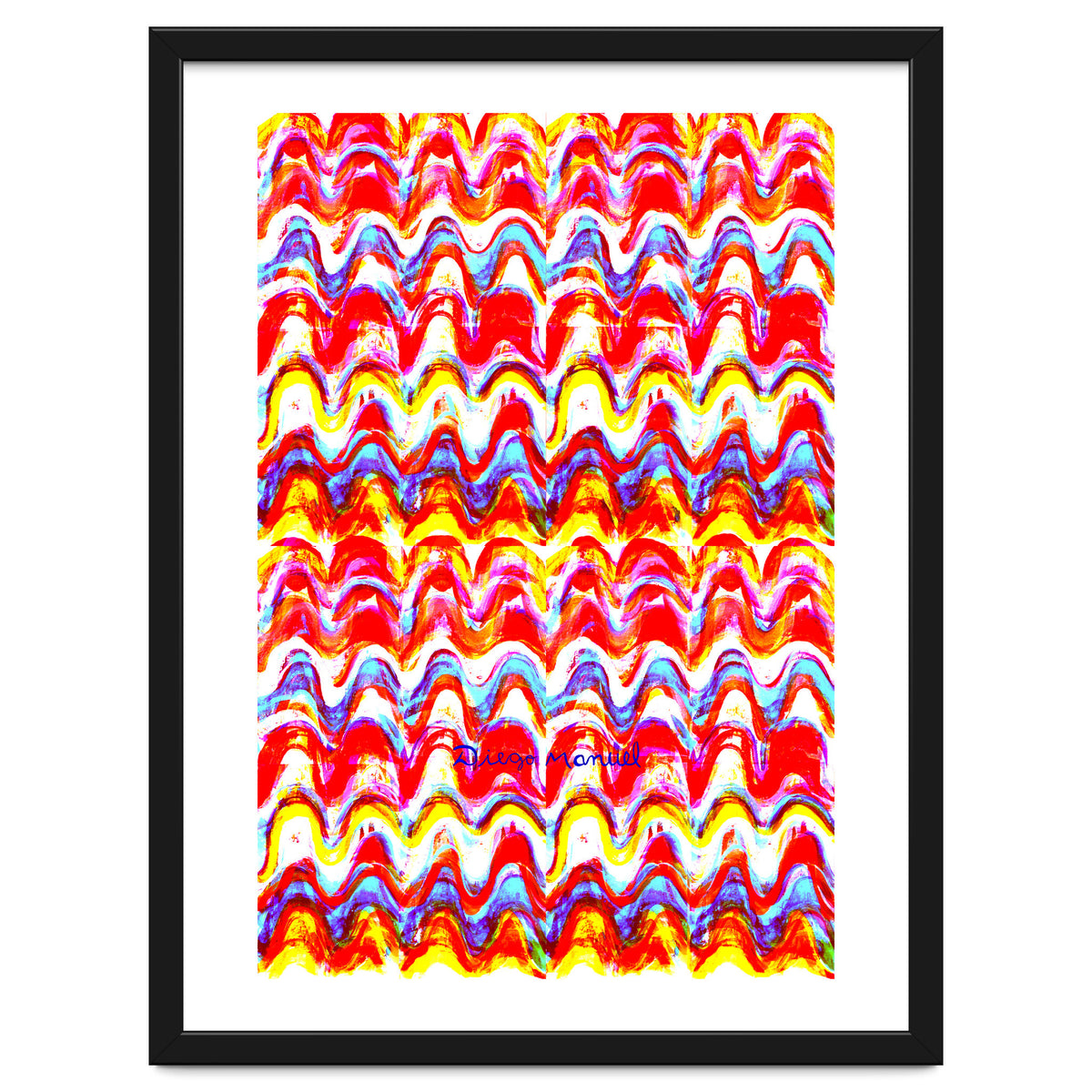 Pop abstract color full