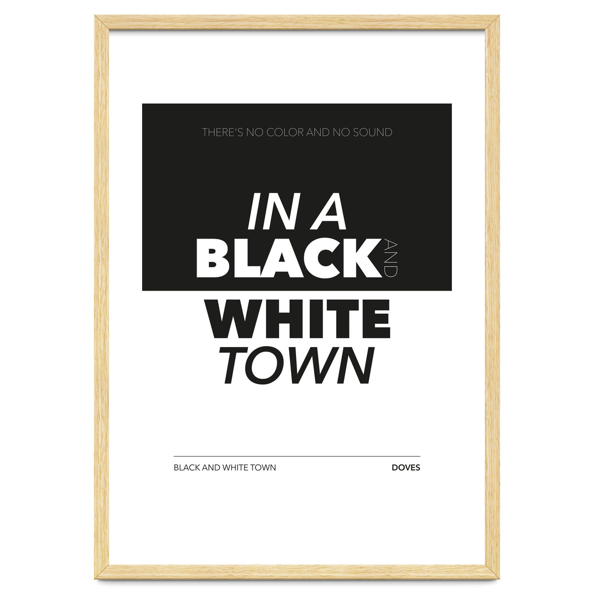 Doves - Black And White Town