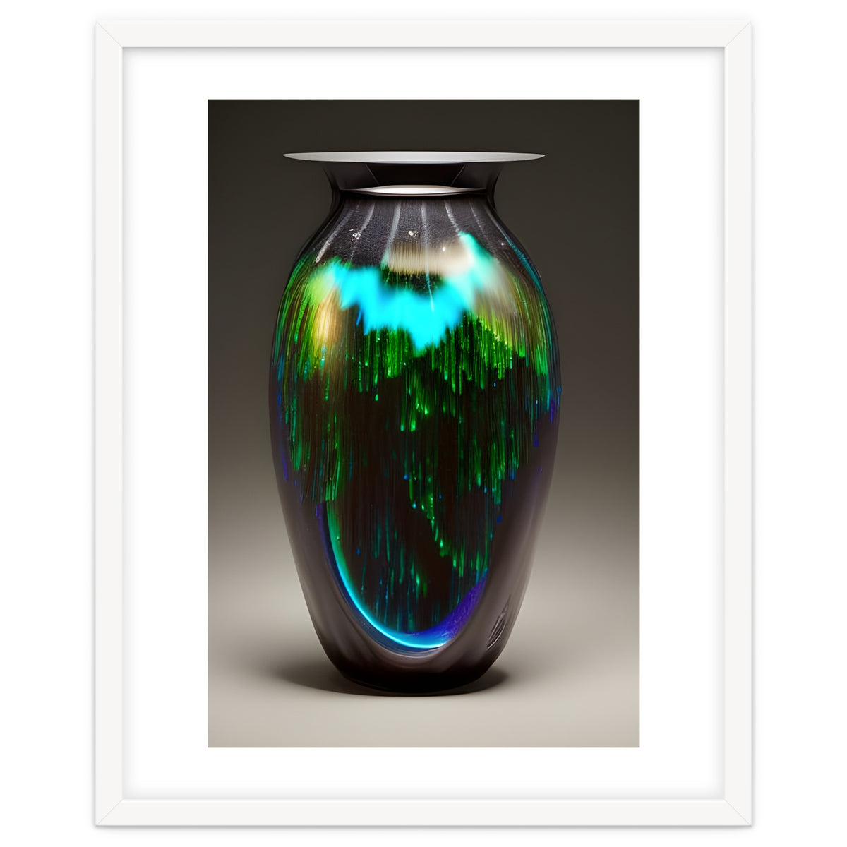 Antique Cosmic Vase Digital AI Art