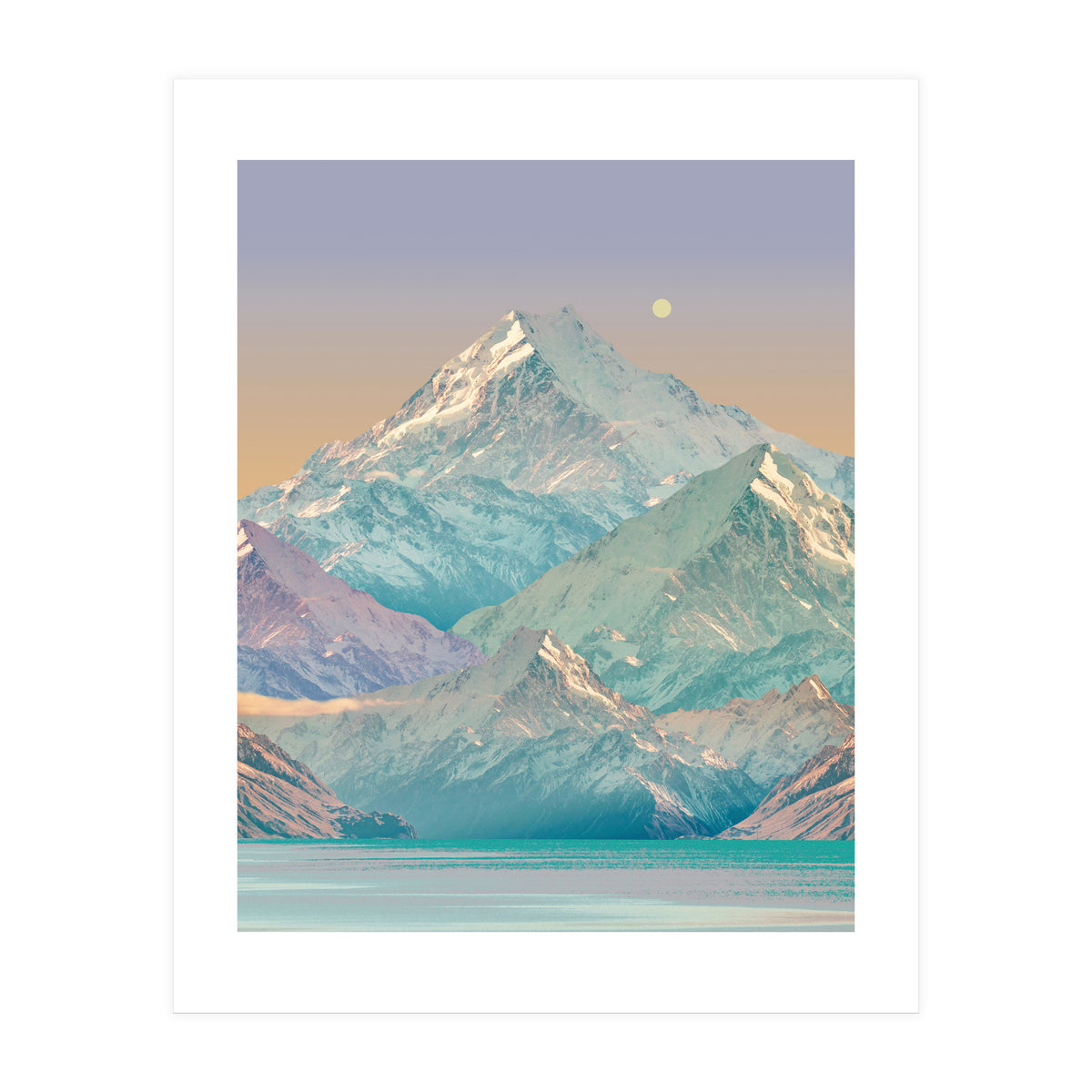 Pastel Landscape (Print Only)