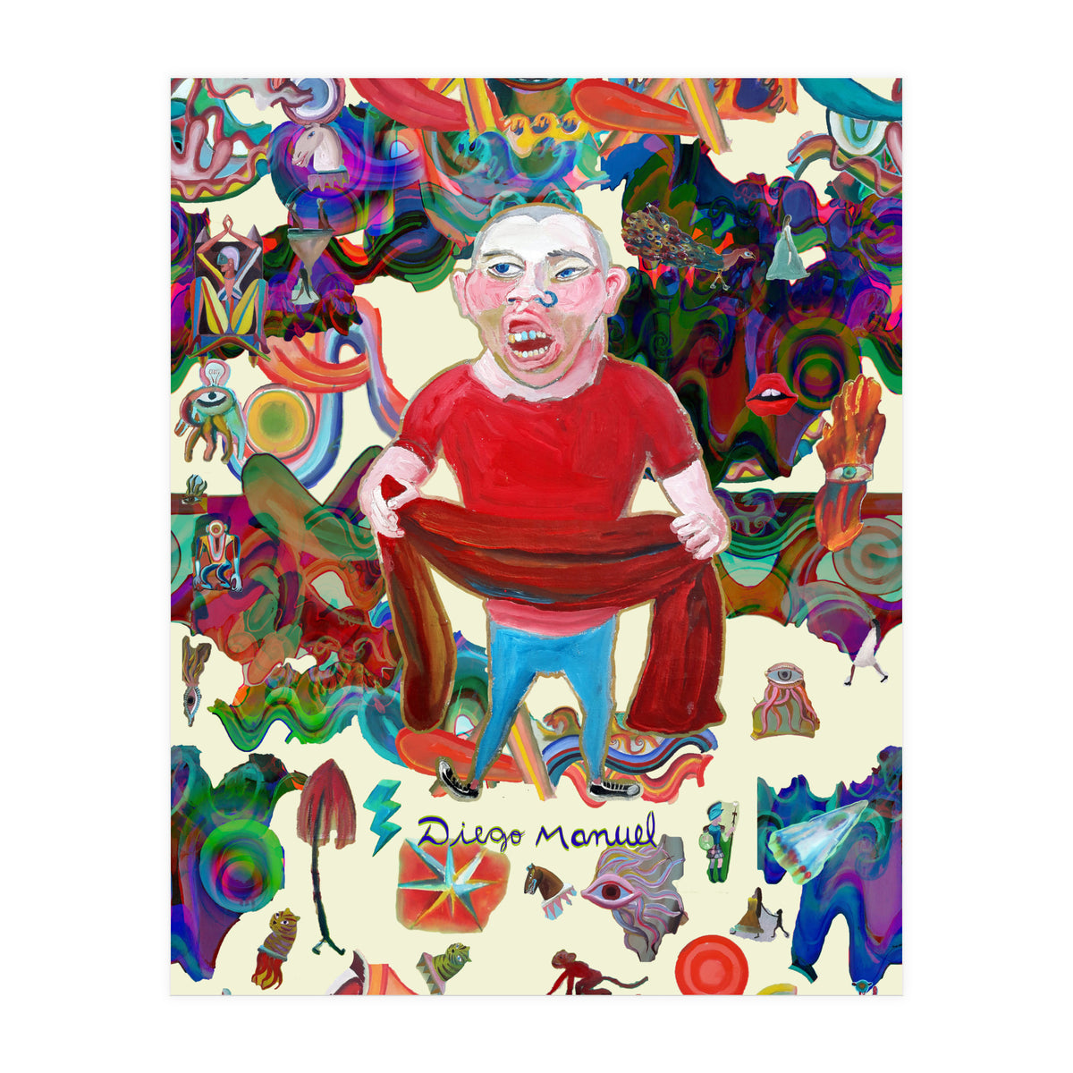 Graffitis 2021 Tapiz 55 B (Print Only)