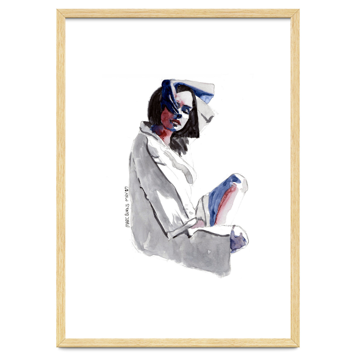 Untitled #24 - Woman in white