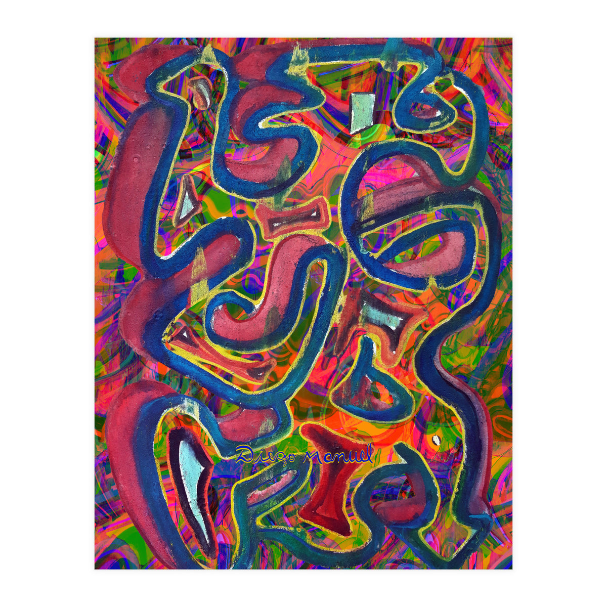 Graffiti Digital 2022 832 (Print Only)