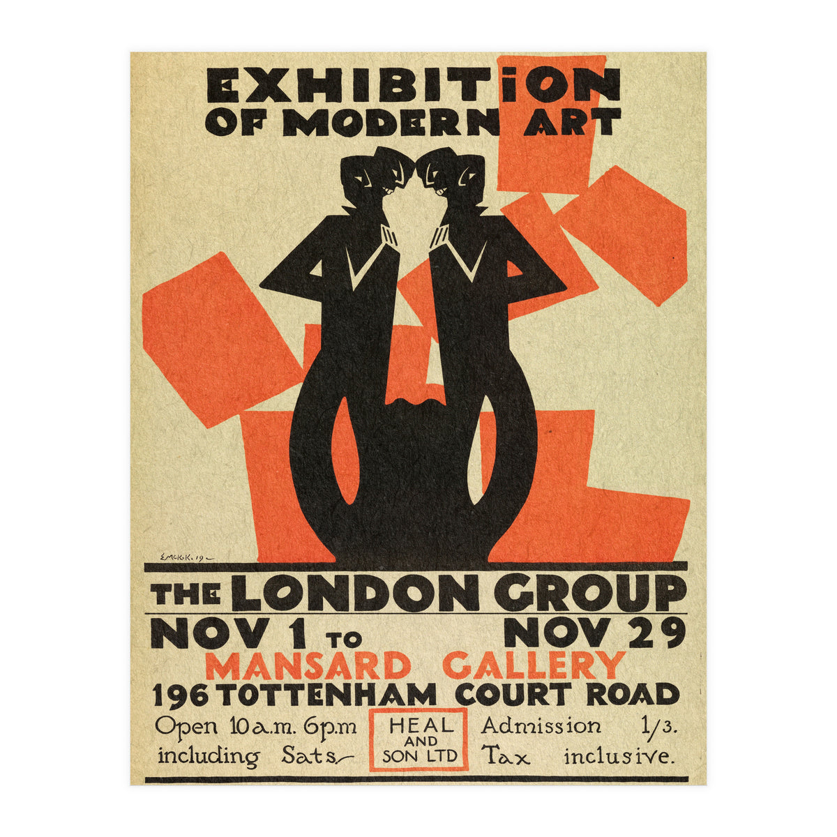 The London Group, Modern Art Exhibition (Print Only)