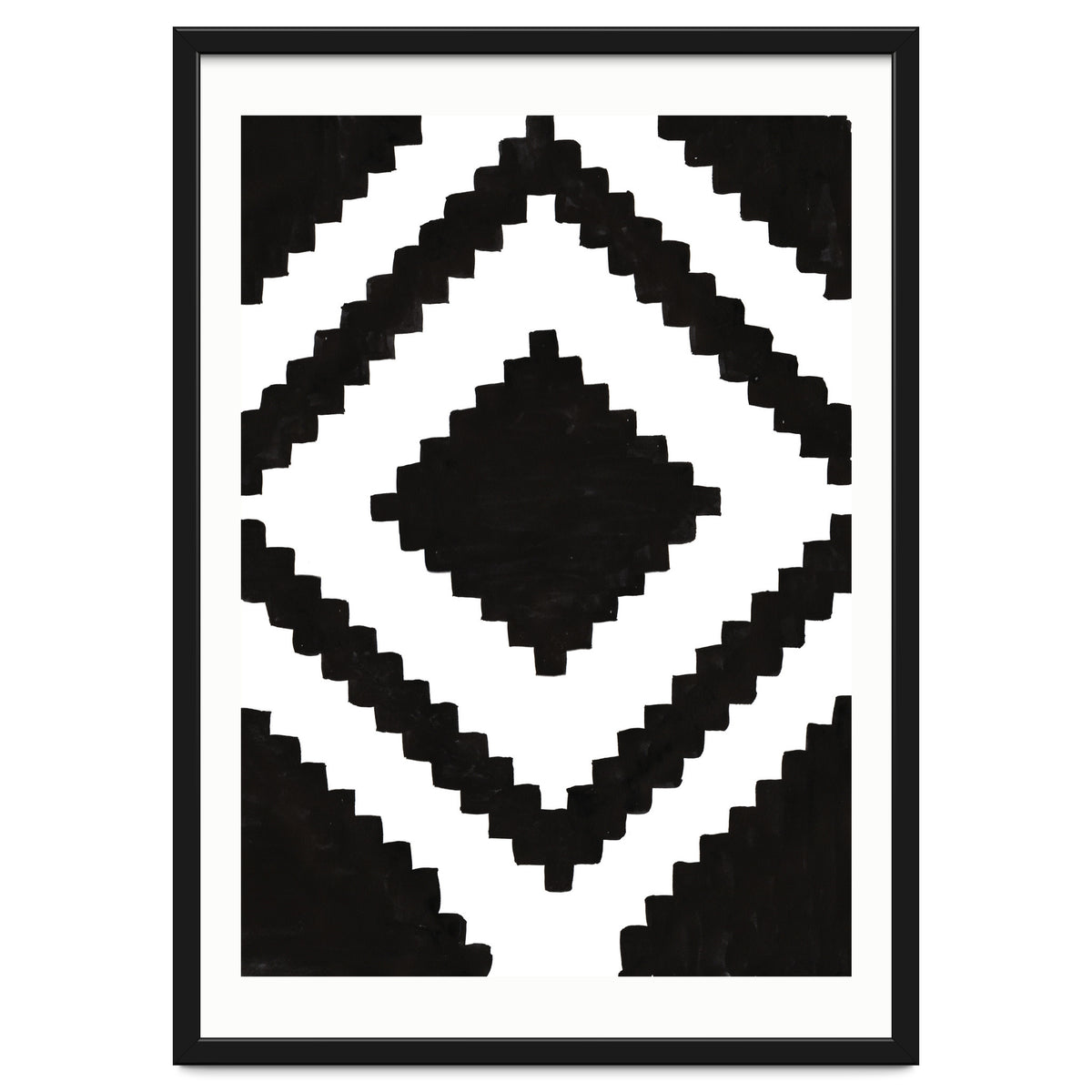 Patterns Aztec Black