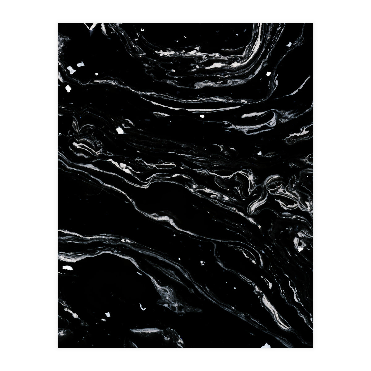 Black Marble Space (Print Only)