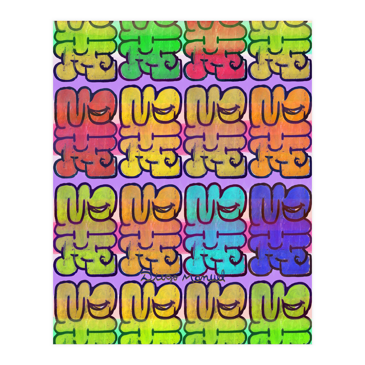 Graffitis 2021 Tapiz 98 (Print Only)