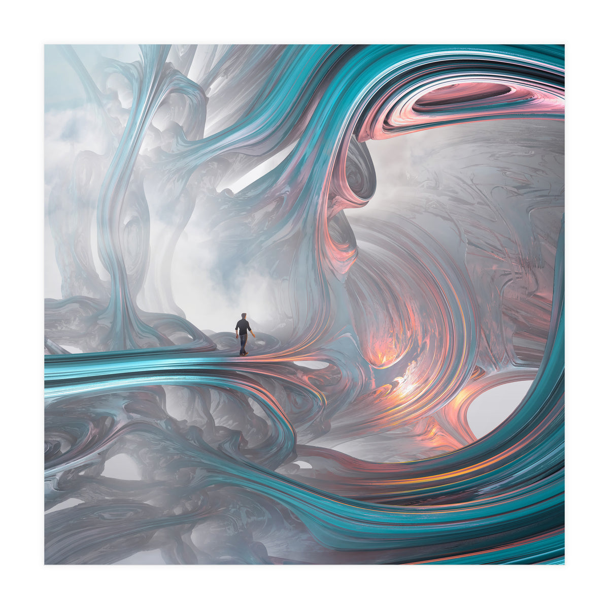 Fractal 1 (chloroform) (Print Only)