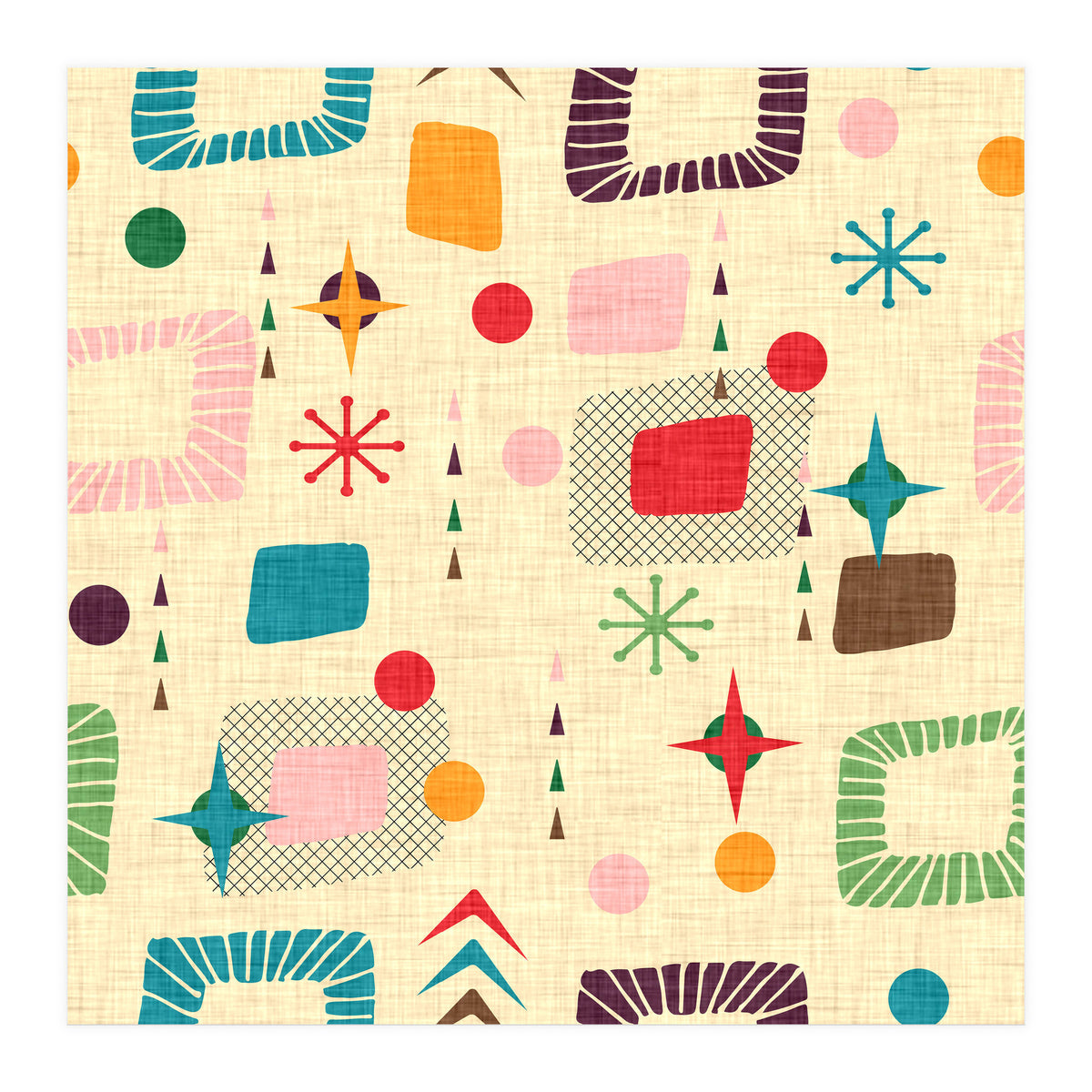 Atomic Pattern  (Print Only)