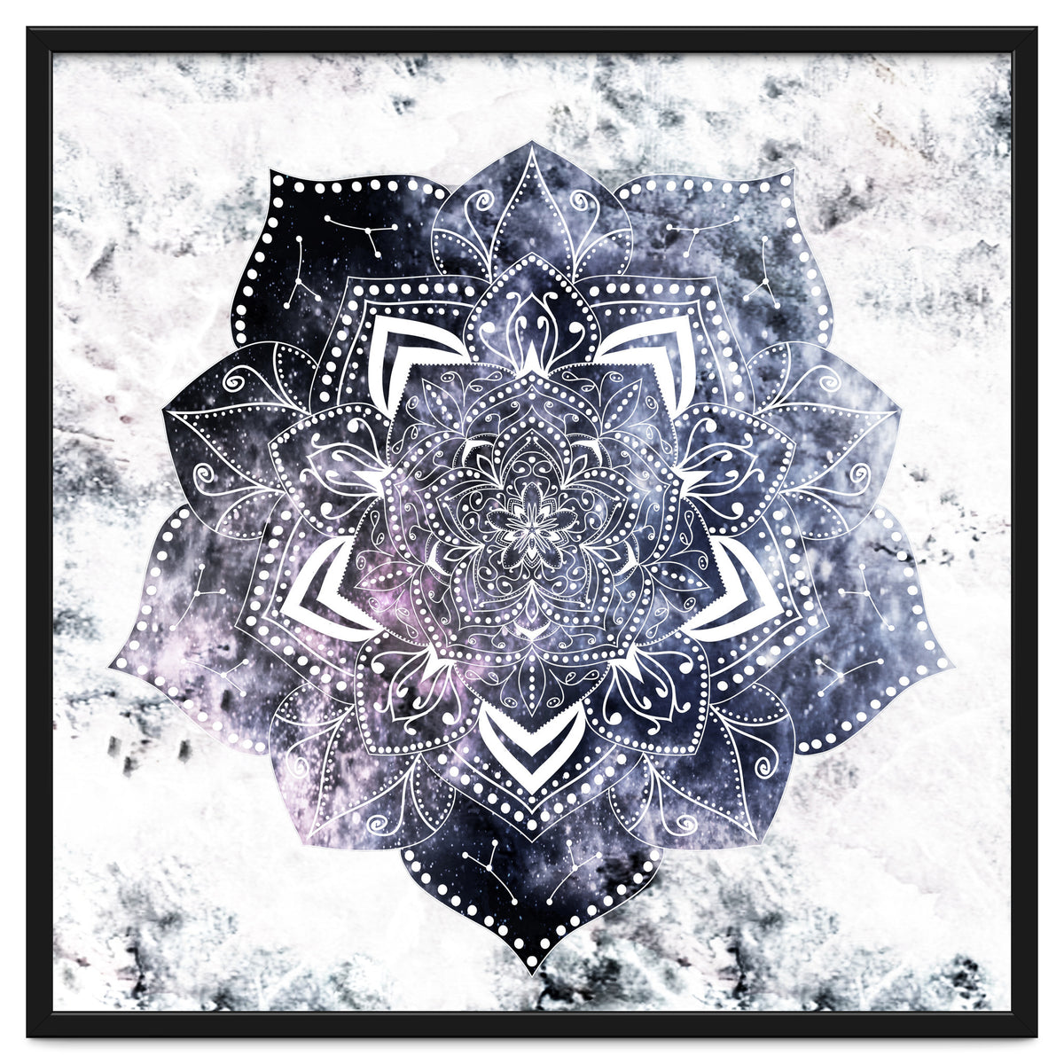 Cancer Constellation Mandala