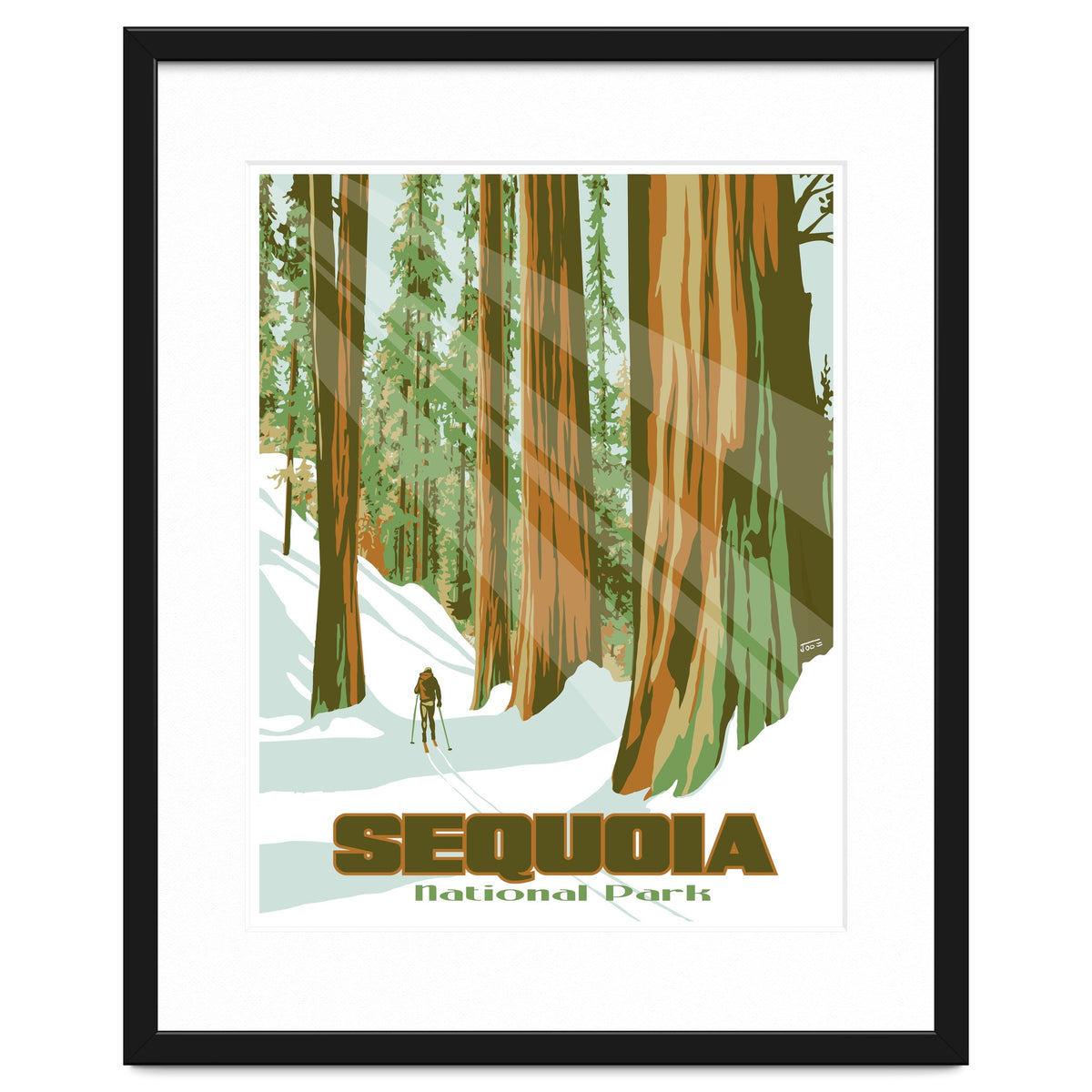Sequoia National Park Poster