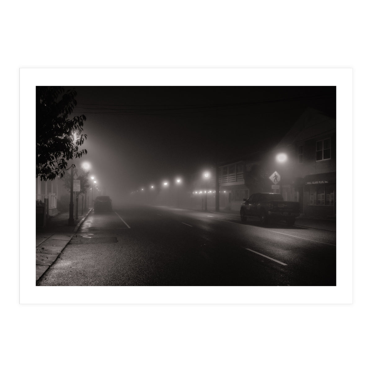 Foggy evening, Hull, Massachusetts  (Print Only)