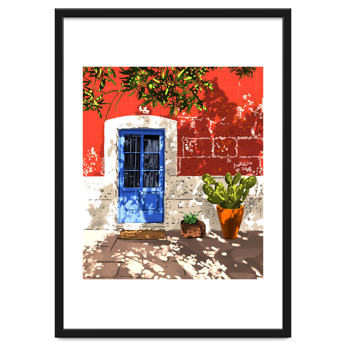 Intentful Living | Summer Architecture Travel Positivity | Optimism Good Vibes Bohemian House Door