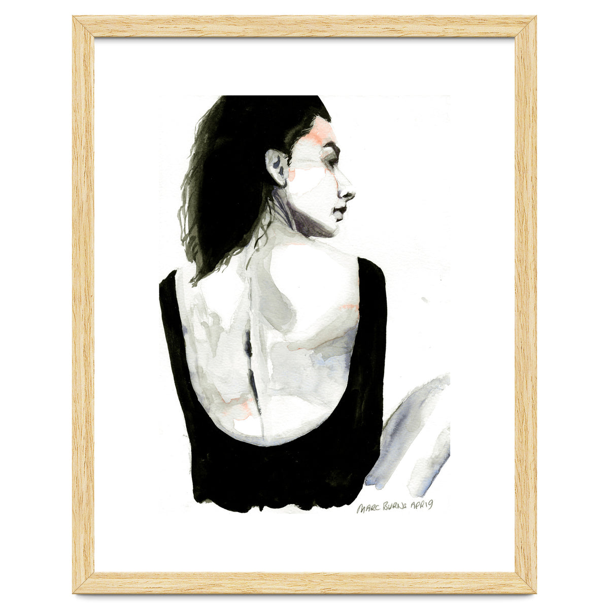 Untitled #4 - Woman with her back to us