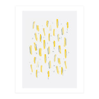 Brush Strokes Mustard (Print Only)