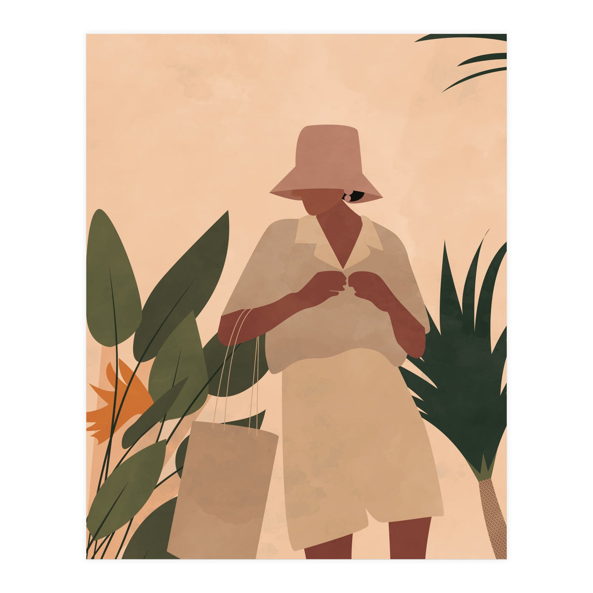 Tropical Woman (Print Only)