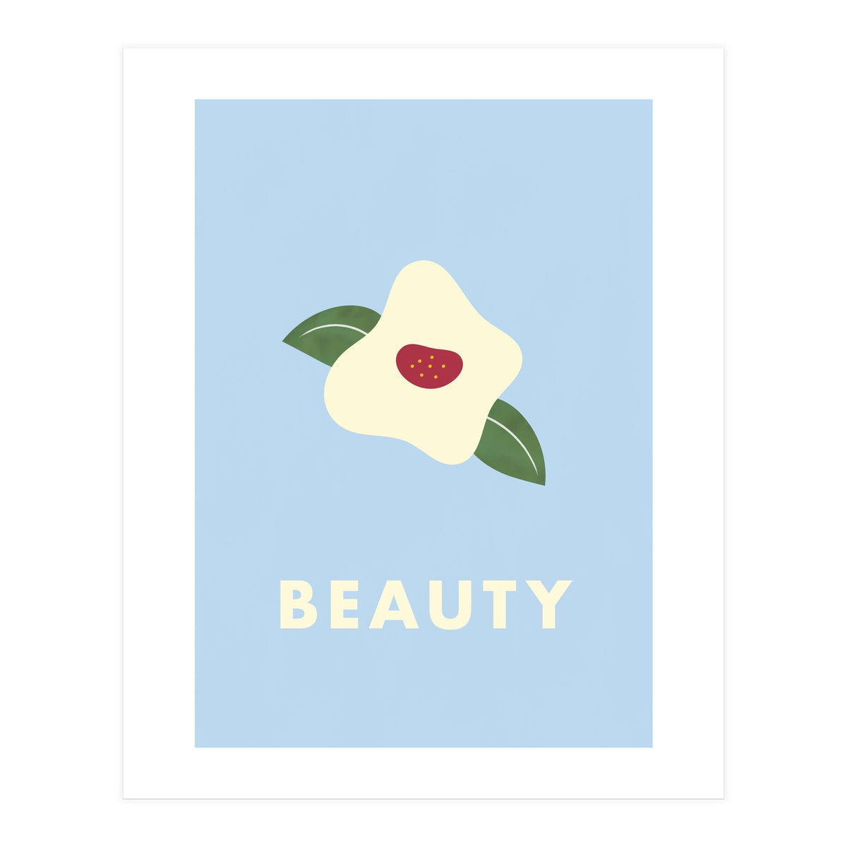 Camellia - Tsubaki - Flower - Beauty (Print Only)