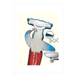 Hammerhead Shark Shaving (Print Only) thumbnail