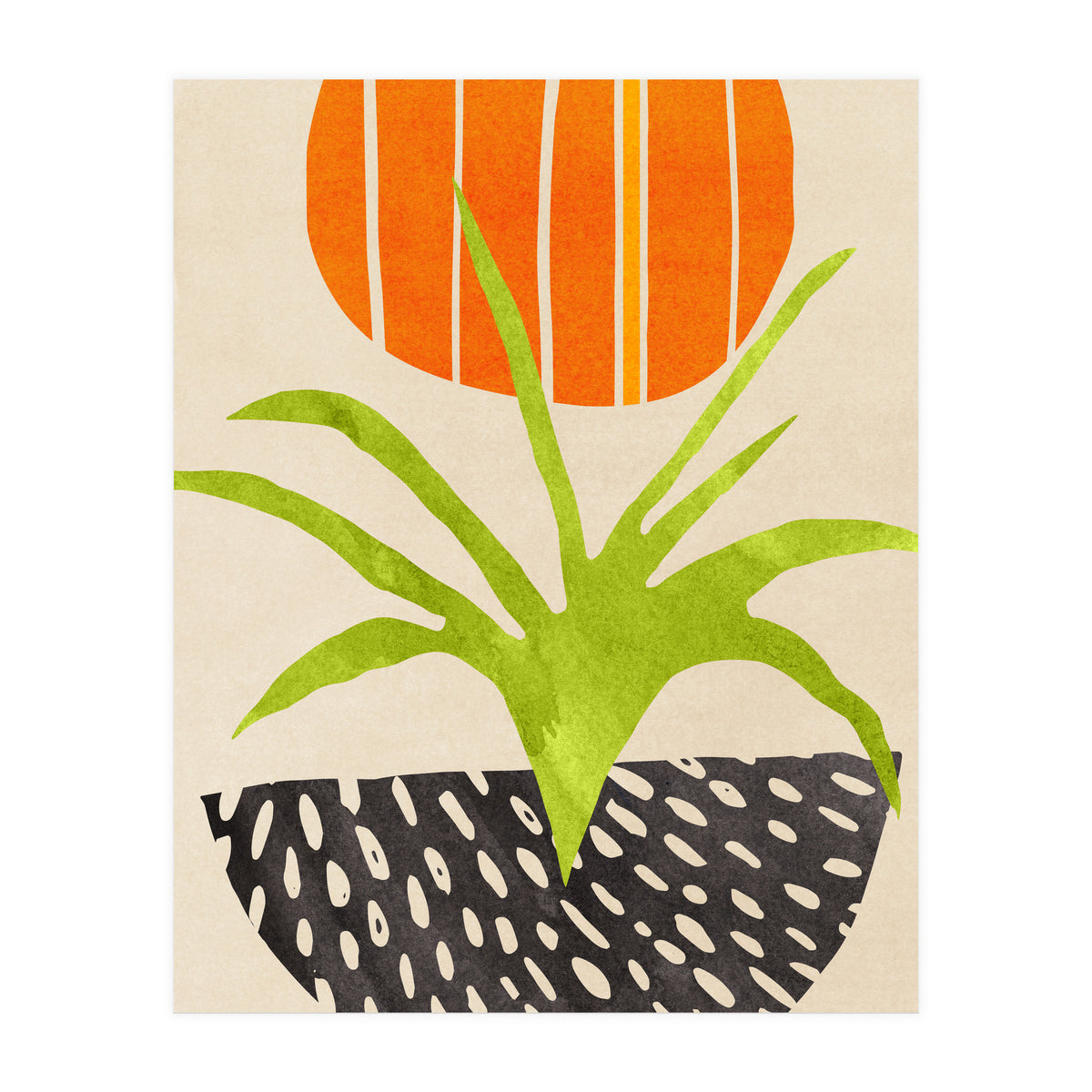 Sunny Houseplant (Print Only)