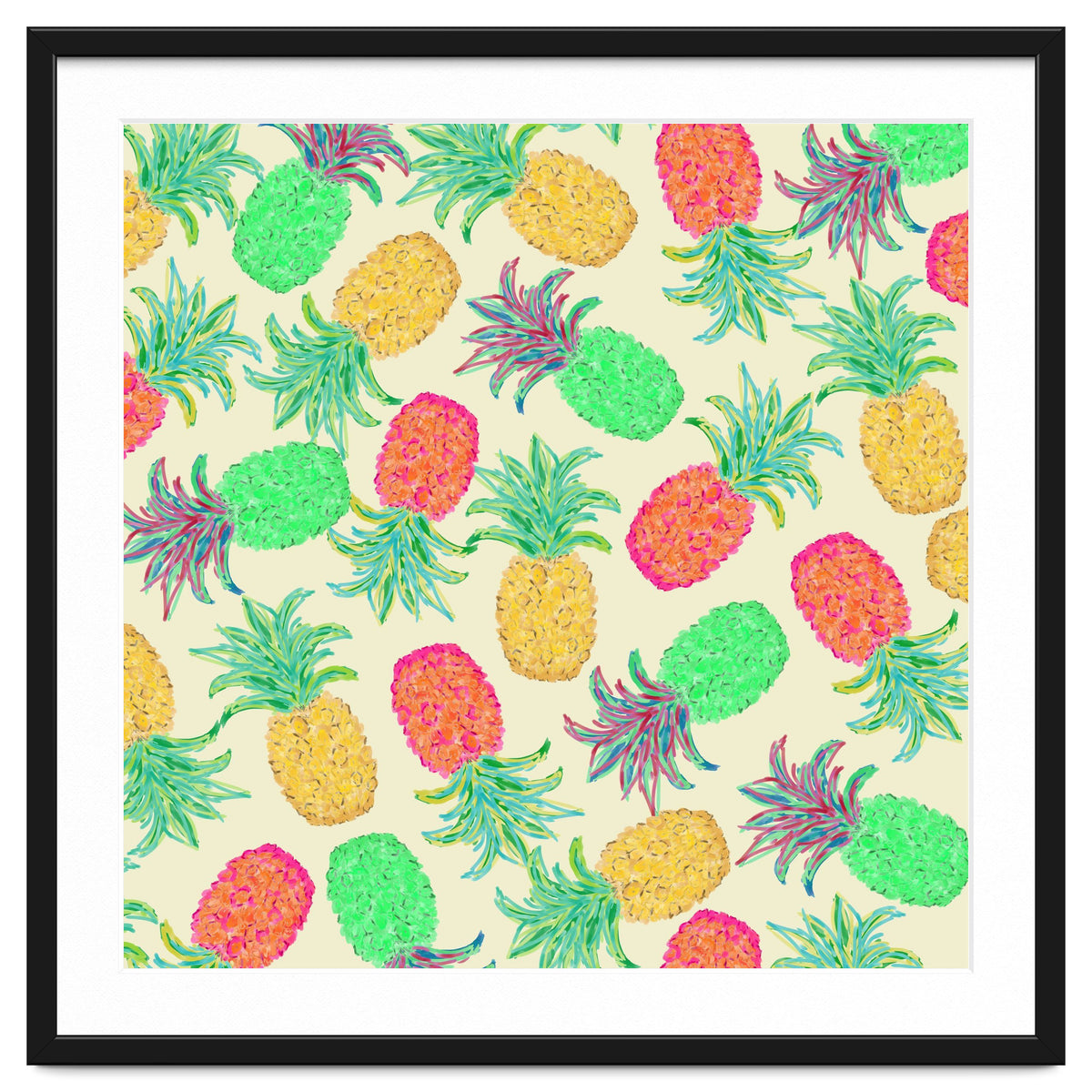 Pineapple Pandemonium Multicolo