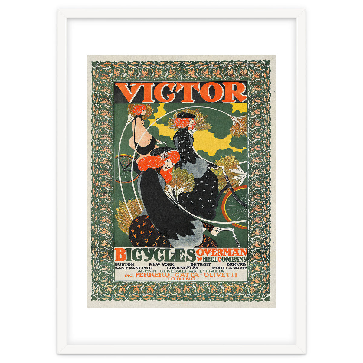 Victor Bicycles Advertisment