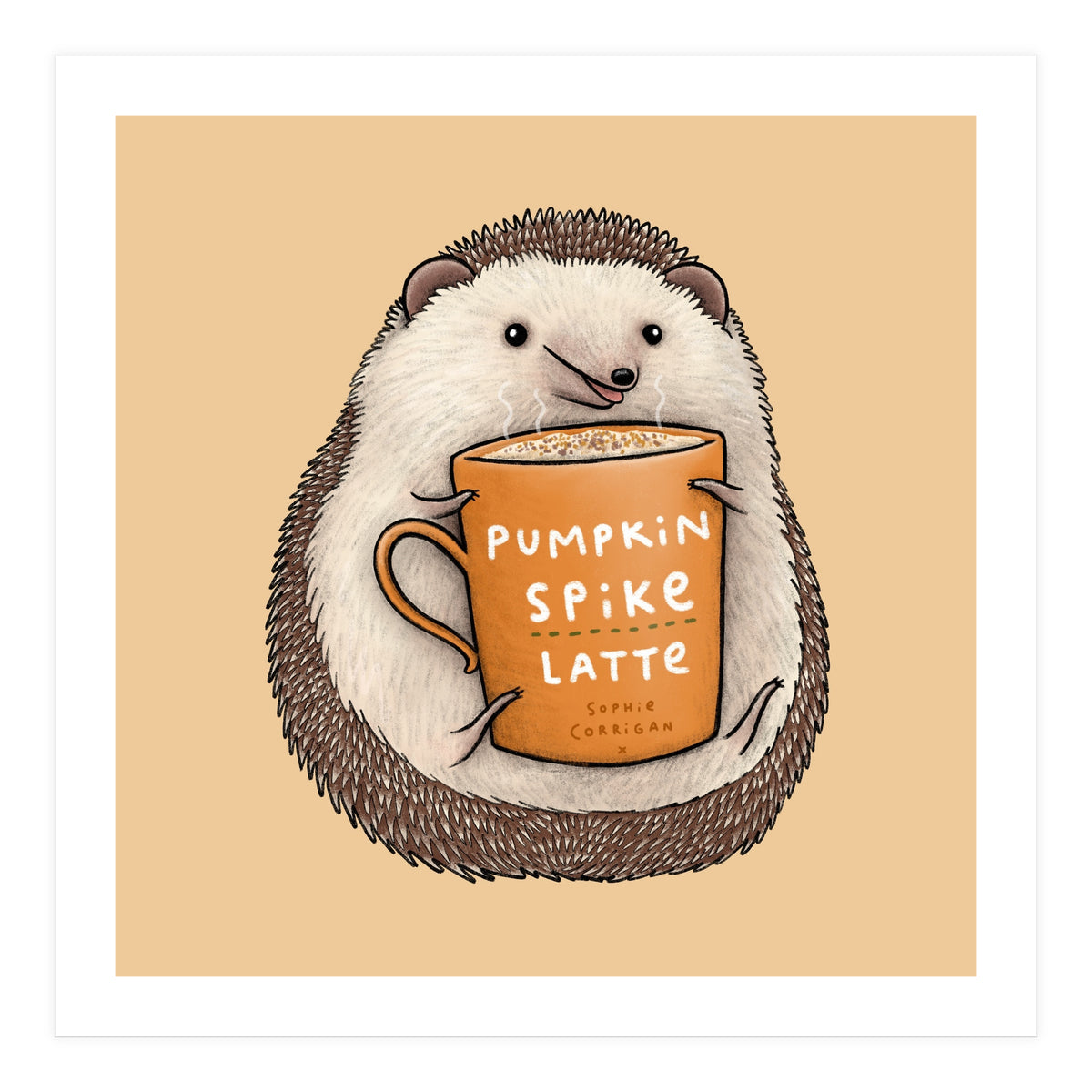 Pumpkin Spike Latte (Print Only)
