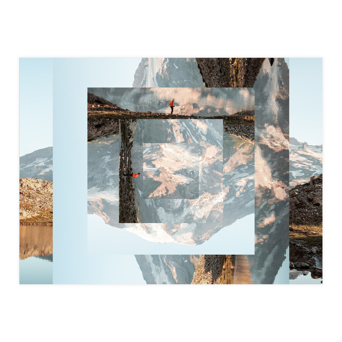 Quadratur 4 · Mountain View (Print Only)