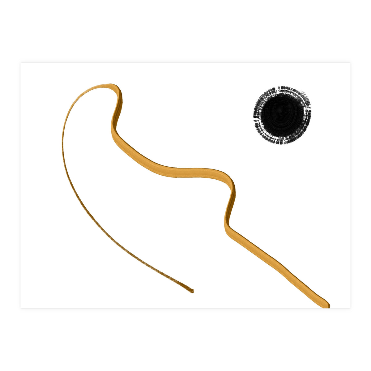 Linha Dourada (Print Only)