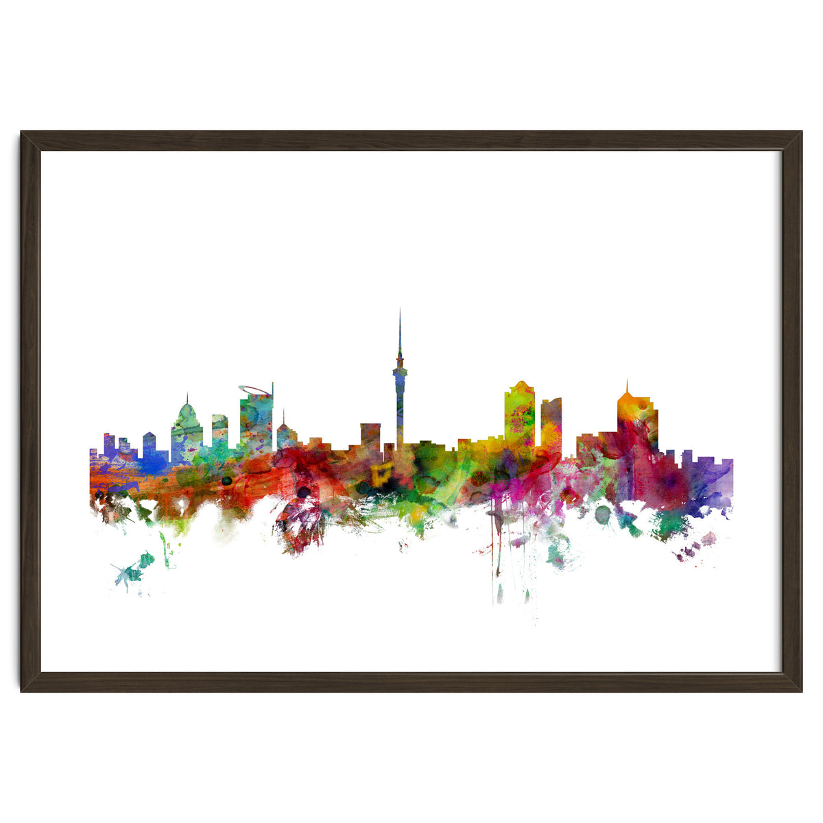 Auckland New Zealand Skyline