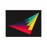 Geometric Shapes No. 40 - rainbow (Print Only) thumbnail