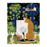 Cheetah in Moroccan Style Laundry Room (Print Only) thumbnail